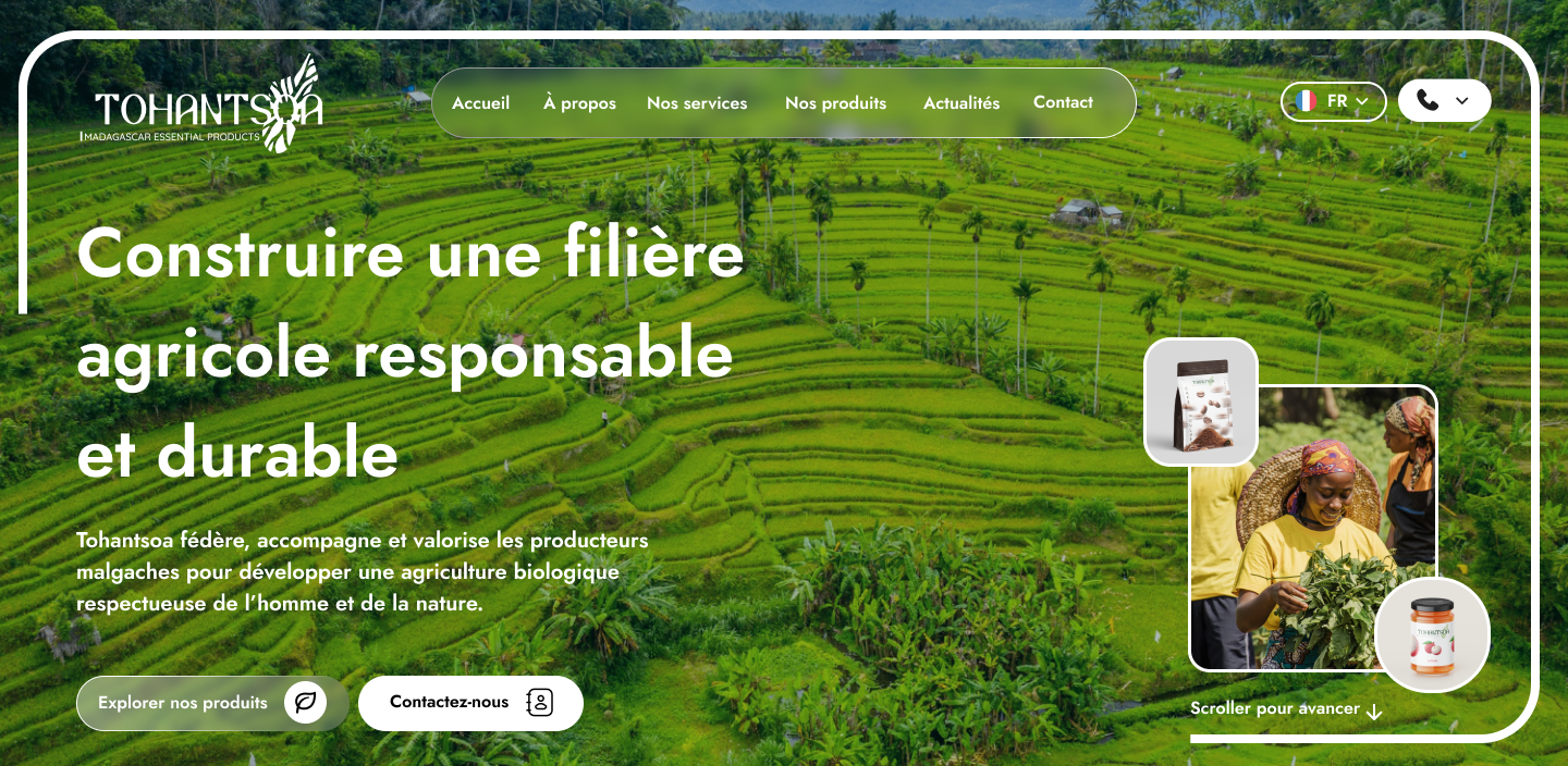 Secteur Agriculture et commerce