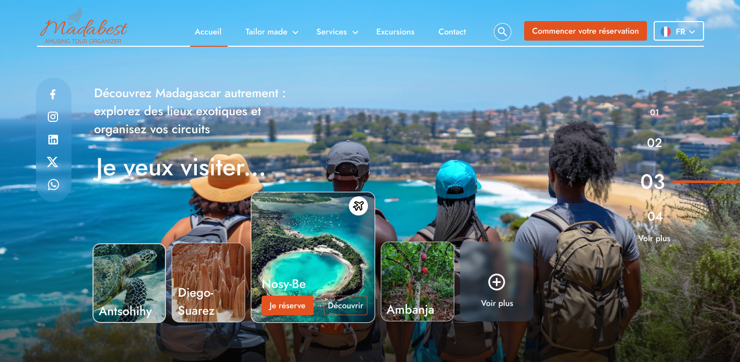 Secteur Tourisme et voyages